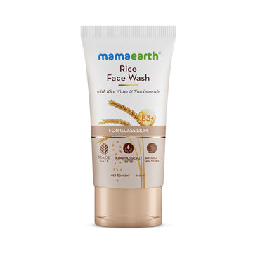Mamaearth - Rice Face Wash With Rice Water & Niacinamide for Glass Skin 150ml