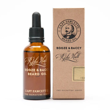 Captain Fawcett - Ricki Hall Booze and Baccy Beard Oil  (1114) 50ml