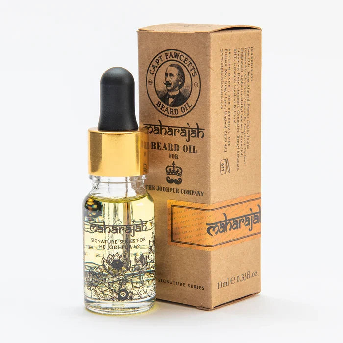 Captain Fawcett - Maharajah Beard Oil  Travel size 10ml