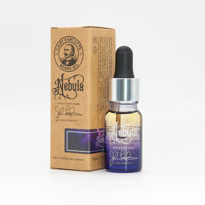 Captain Fawcett - John Petrucci Nebula Beard Oil Travel Size10ml
