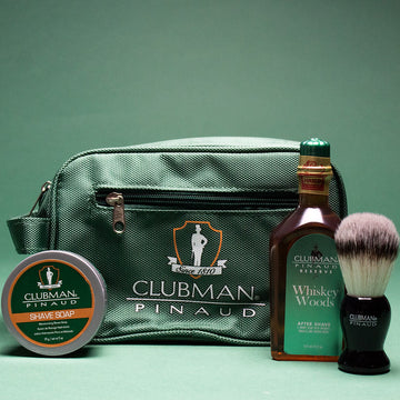 Clubman Pinaud - Whiskey Woods Shave Kit