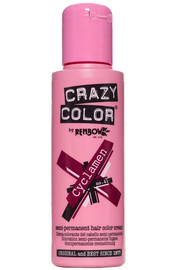 Crazy Color - Semi-Permanent Hair Color Cyclamen 100ml