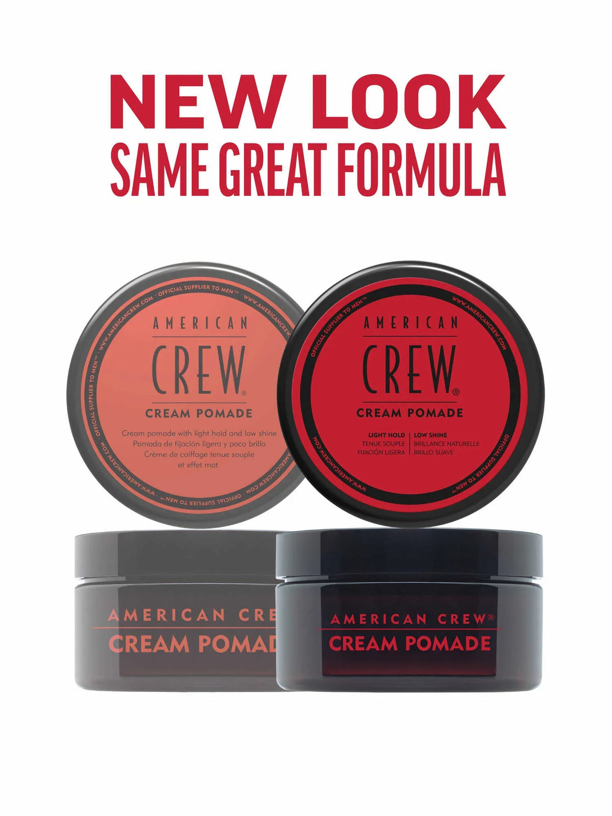American Crew - Cream Pomade Light Medium Hold 85g