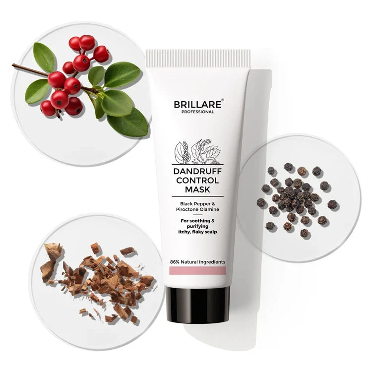 Brillare - Mini Dandruff Control Mask For Itchy, Flaky Scalp 20ml - Nexus hair