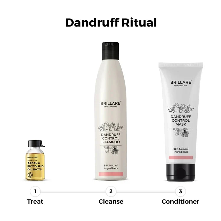 Brillare - Mini Dandruff Control Mask For Itchy, Flaky Scalp 20ml - Nexus hair