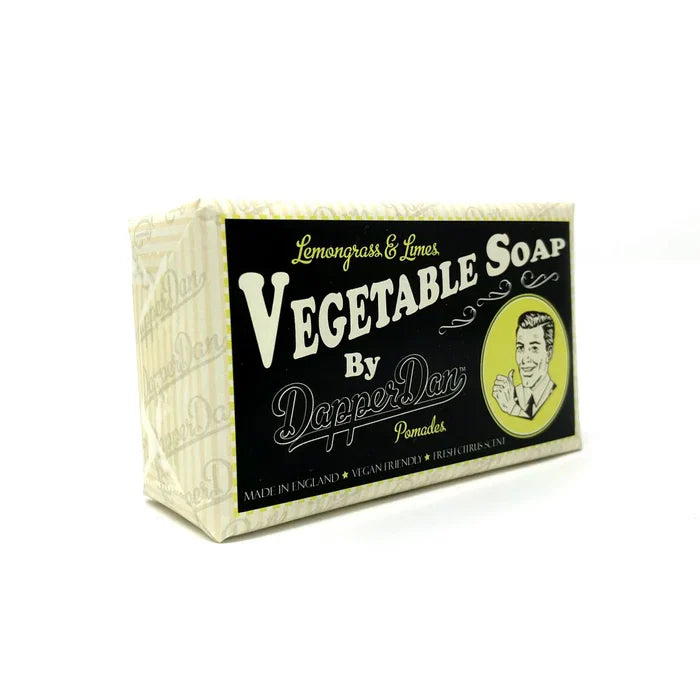 Dapper Dan - Lemongrass and Limes Vegetable Soap  190g