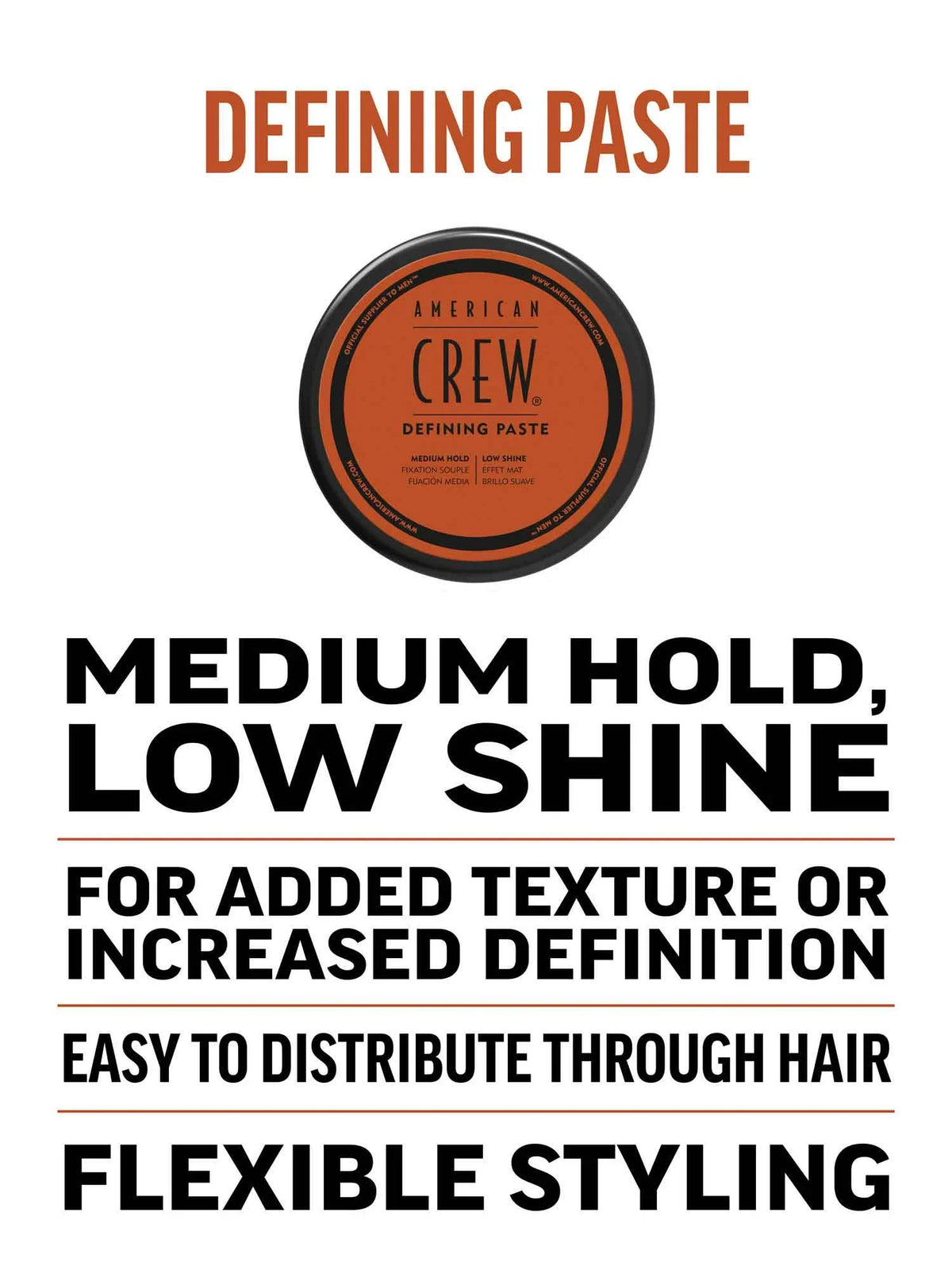 American Crew - Defining Paste 85g