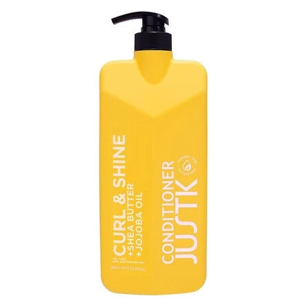 JustK - Curl & Shine Shea Butter & Jojoba Oil Conditioner 1000ml