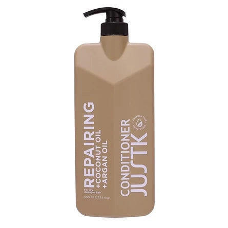 JustK - Repairing Coconut Oil & Argan Oil Conditioner 1000ml