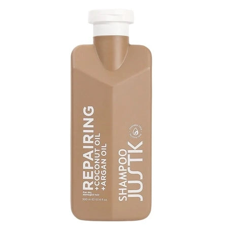 JustK - Repairing Coconut Oil & Argan Oil Shampoo 300ml