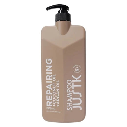 JustK - Repairing Coconut Oil & Argan Oil Shampoo 1000ml