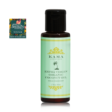 KAMA AYURVEDA Extra Virgin Cold Pressed Organic Coconut Oil 50 ml