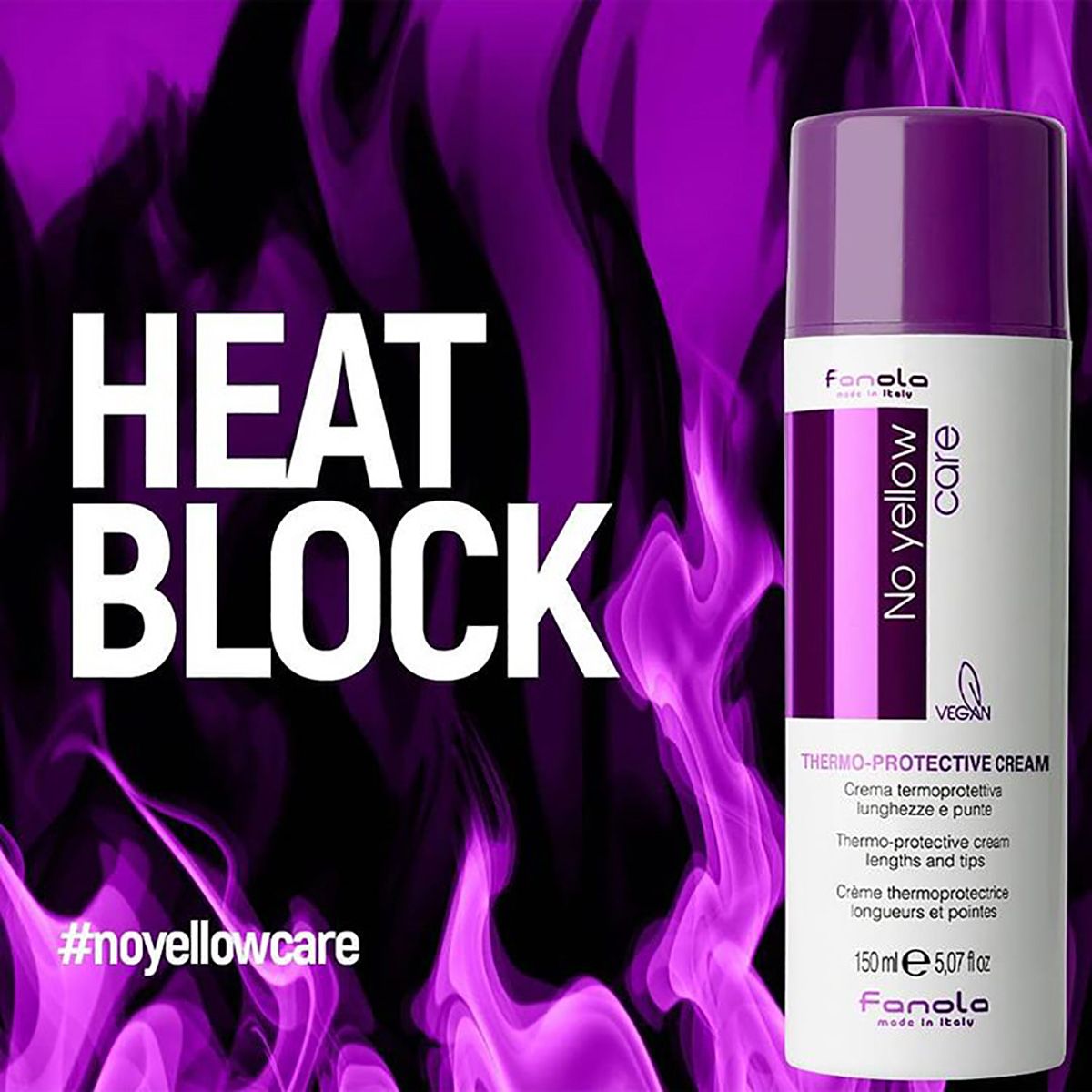Fanola - No Yellow Thermo-Protective Cream 150ml