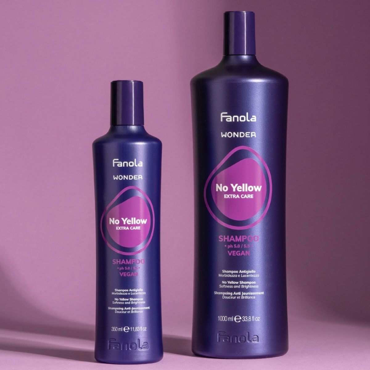 Fanola - No Yellow Shampoo - Wonder 1000ml