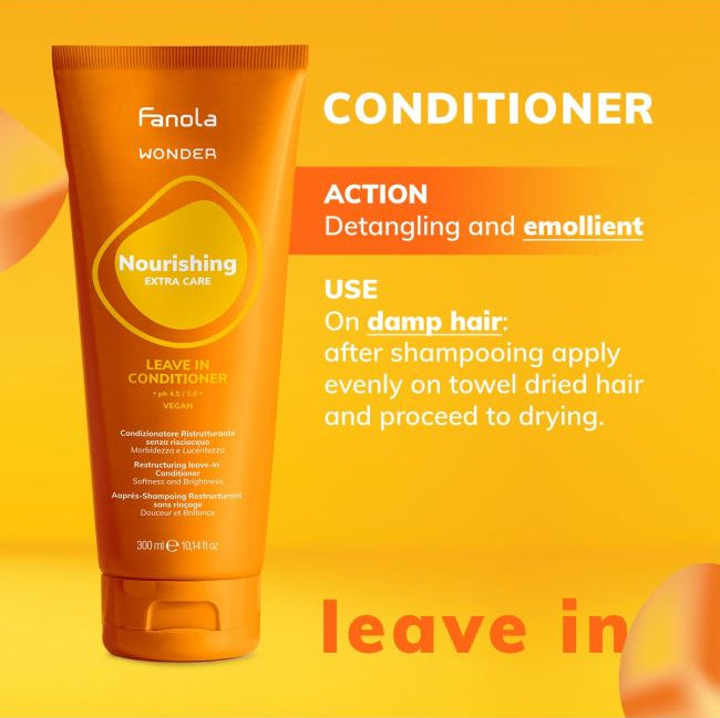 Fanola - Wonder Extra Care Nourishing Leave In Conditioner 300ml