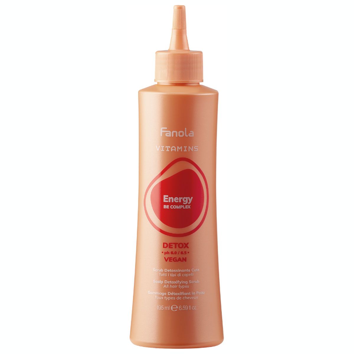 Fanola - Wonder Extra Care Vitamin Energizing Scalp Detoxifying Scrub 195ml