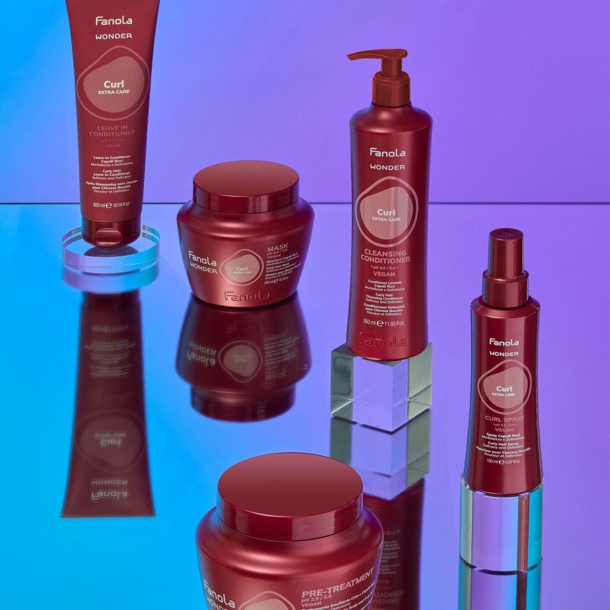 Fanola - Wonder Extra Care Curl Pre-Treatment 500ml