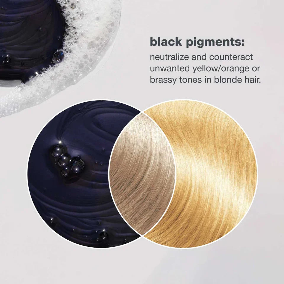 Icy Blonde toning effect on blonde hair