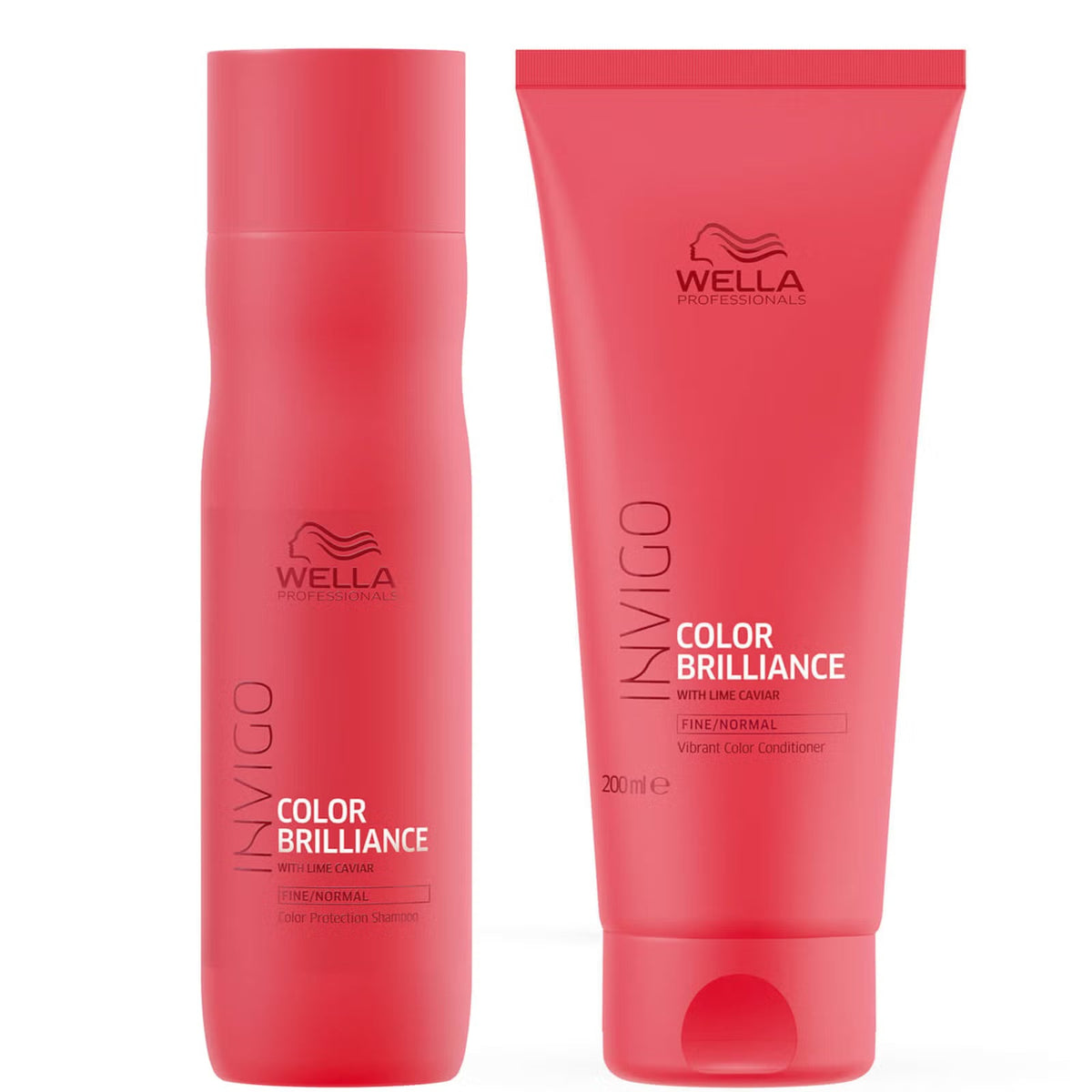 Wella Professionals - Invigo Color Brilliance Shampoo 250ml & Conditioner 200ml Duo Bundle