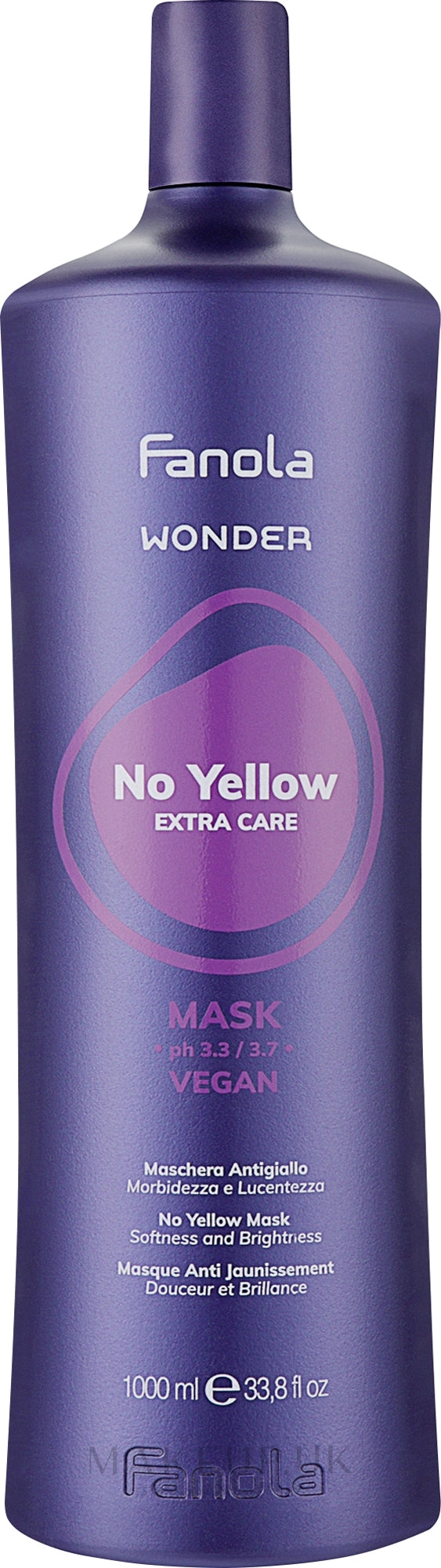 Fanola - No Yellow Mask - Wonder 1000ml