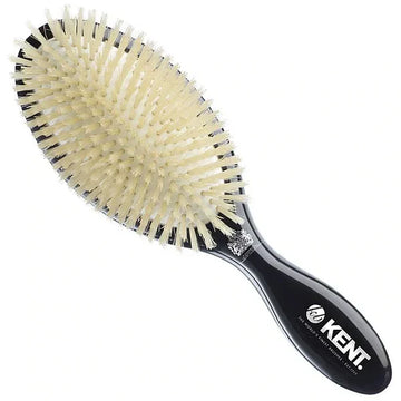Kent -  CSGL Classic Shine Large Soft White Pure Bristle Hairbrush