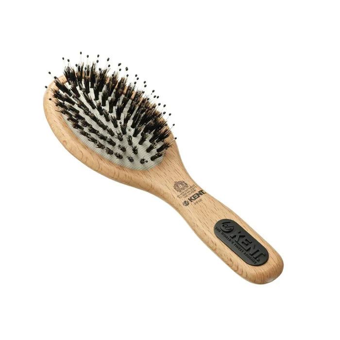 Kent - PF02  Smoothing Small Cushion Bristle Nylon Mix Brush