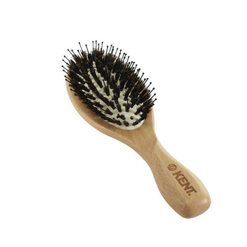 Kent - Pure Flow Vented Oval Cushion Bristle Nylon Mix Hairbrush
