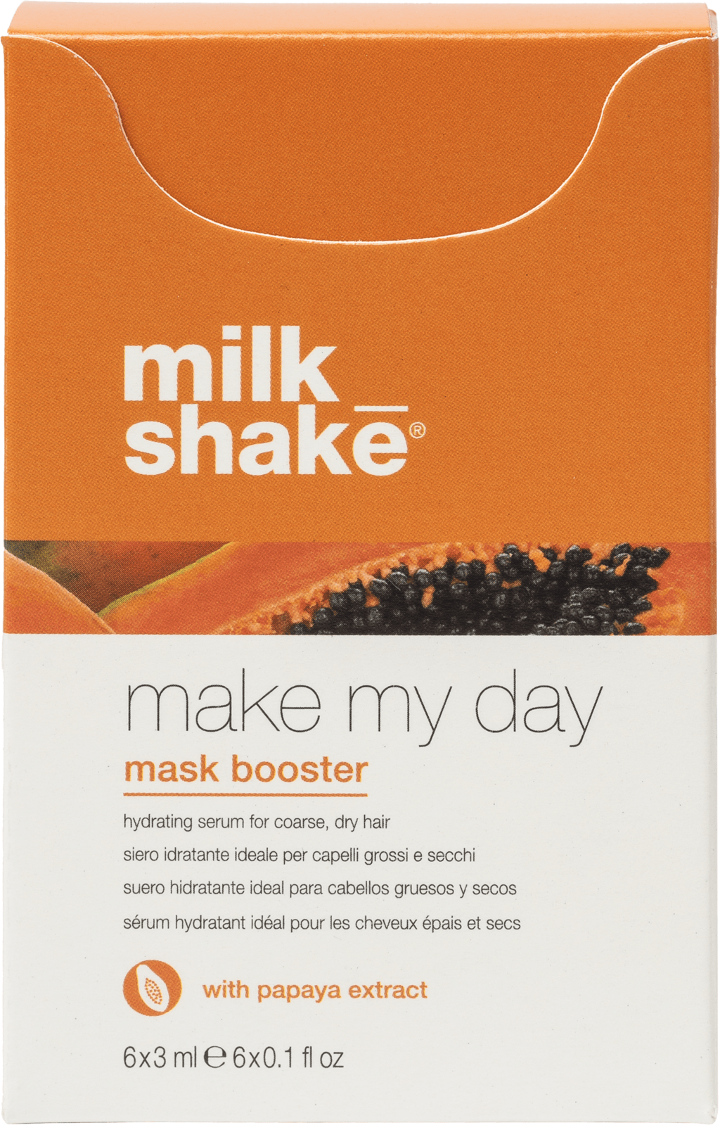 Milk Shake - Make My Day Mask Booster Papaya 6 x 3ml