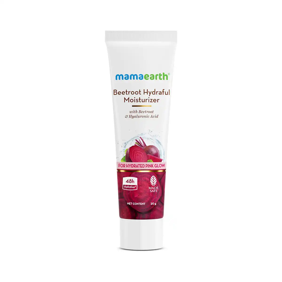 Mamaearth - Beetroot Hydraful Moisturizer With Beetroot & Hyaluronic Acid 20g
