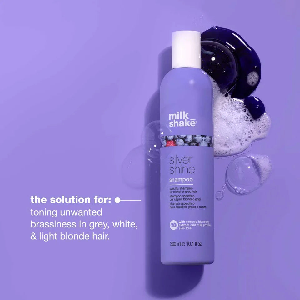 Milk Shake - Silver Shine Shampoo 300ml and Conditioner 250ml Duo