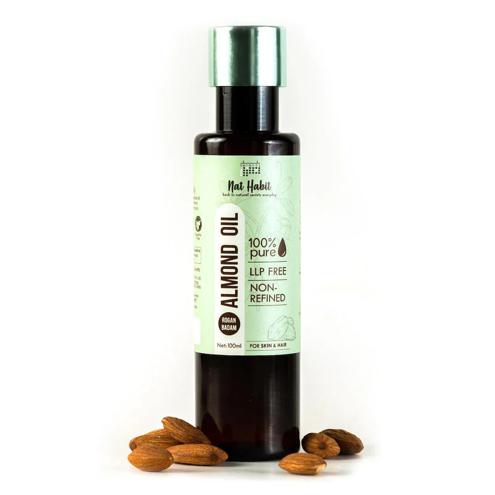 Nat Habit - Pure Rogan Badam Almond Oil 100ml