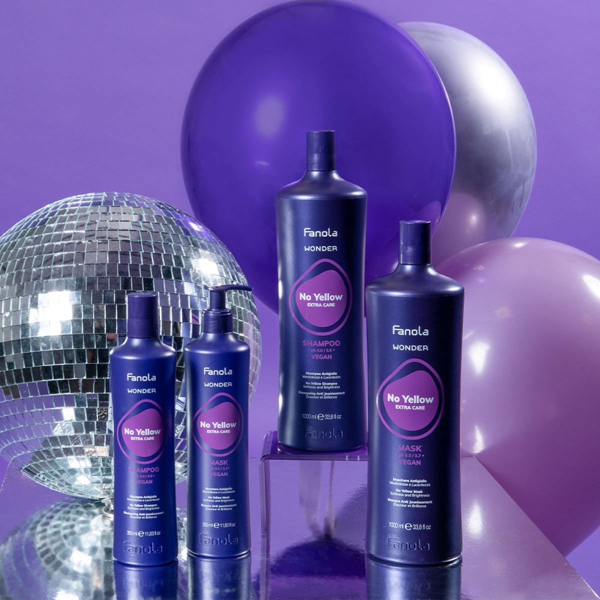 Fanola - No Yellow Shampoo - Wonder 1000ml