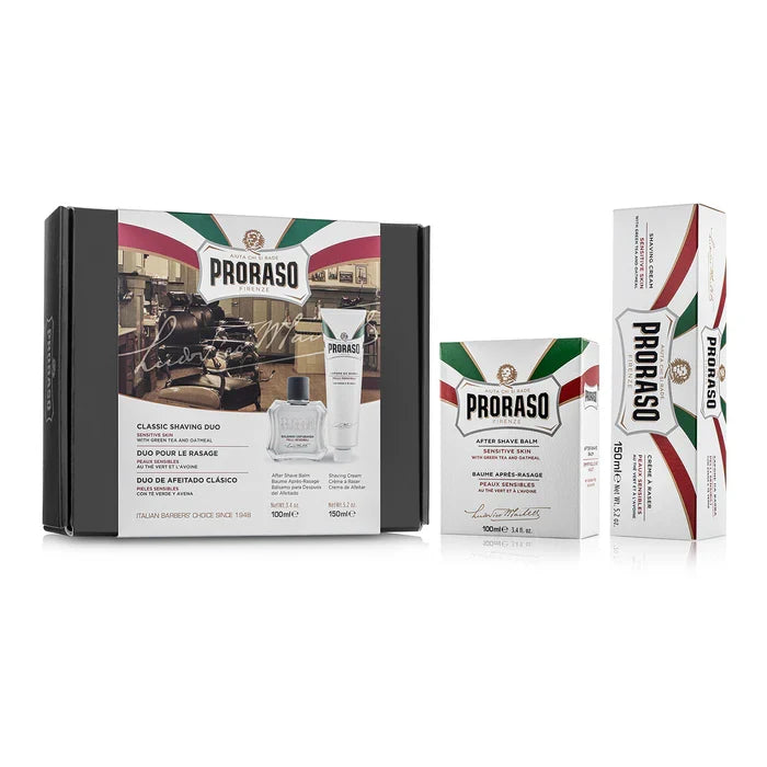 Proraso - Sensitive Shaving Duo Pack White