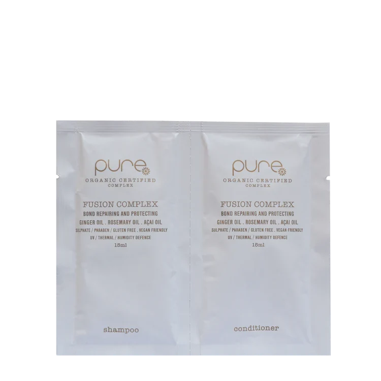 Pure Organic - Fusion Complex Shampoo & Conditioner Sachet Duo