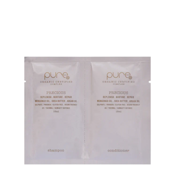 Pure Organic - Precious Shampoo & Conditioner Sachet Duo