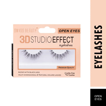 Swiss Beauty - 3D Studio Effect Eyelashes Open Eyes