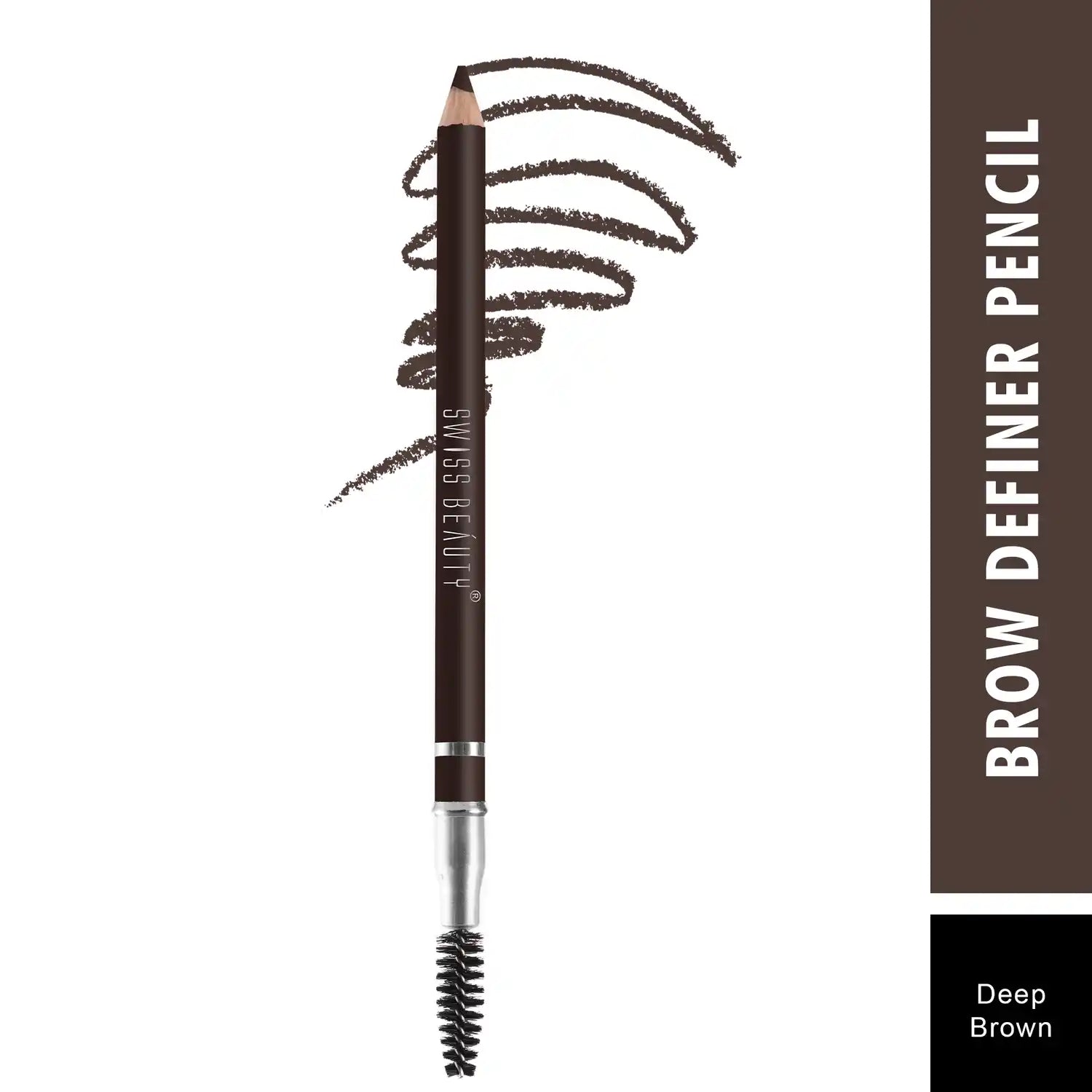 Swiss Beauty - Brow Definer Pencil Deep Brown Shade No. 3