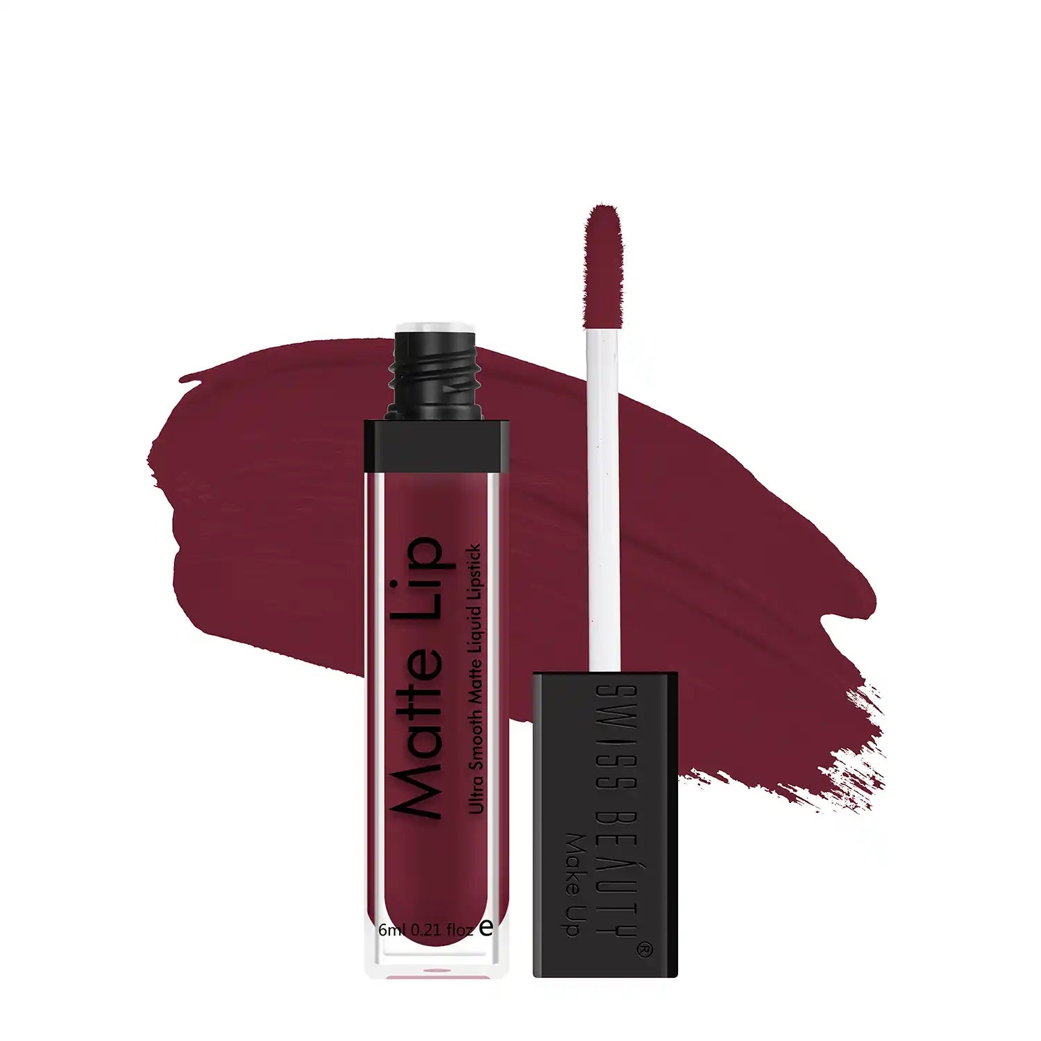 Swiss Beauty - Matte Lip Liquid Lipstick Shade No. 40 Rosewood