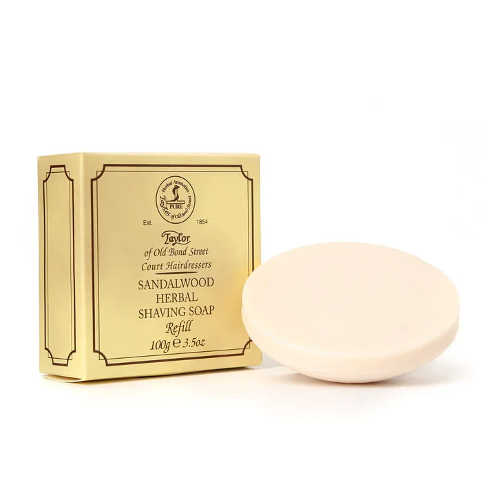 Taylor of Old Bond Street - Sandalwood Shaving Soap Refill 100g