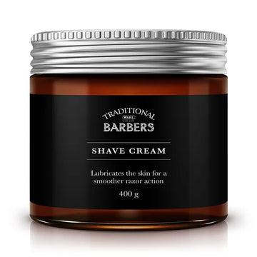 Traditional Barbers - Barbers Shave Cream 400g