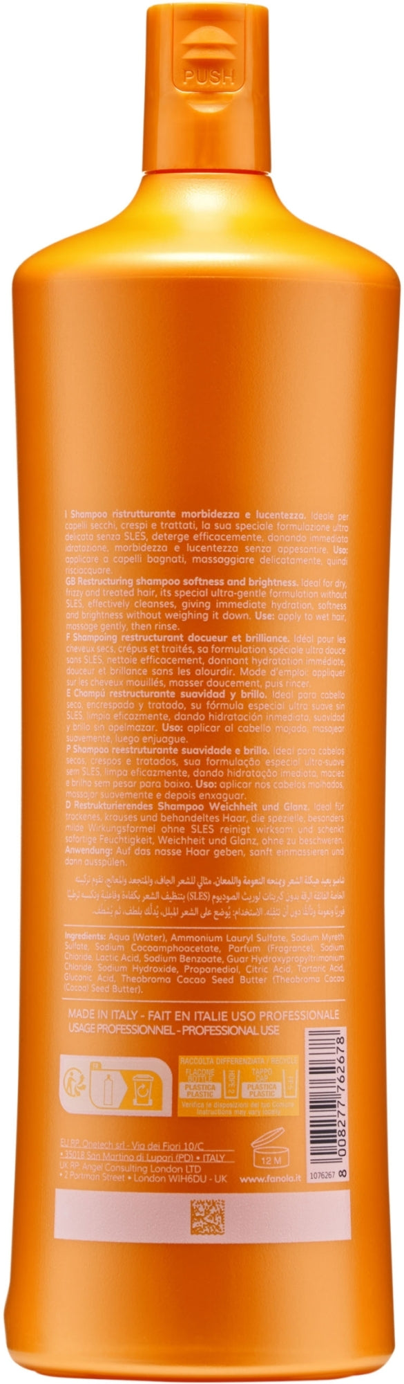 Fanola - Nourishing Shampoo 1000ml