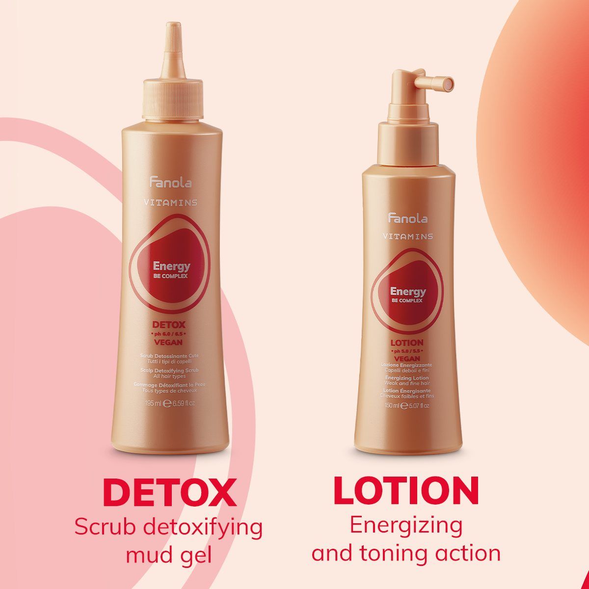 Fanola - Wonder Extra Care Vitamin Energizing Scalp Detoxifying Scrub 195ml