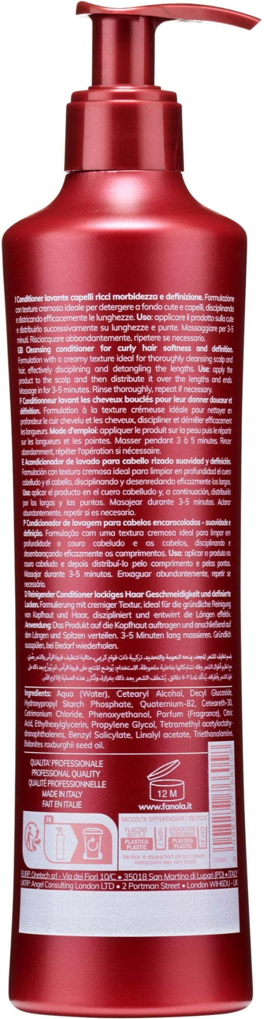 Fanola - Wonder Extra Care Curl Cleansing Conditioner 350ml