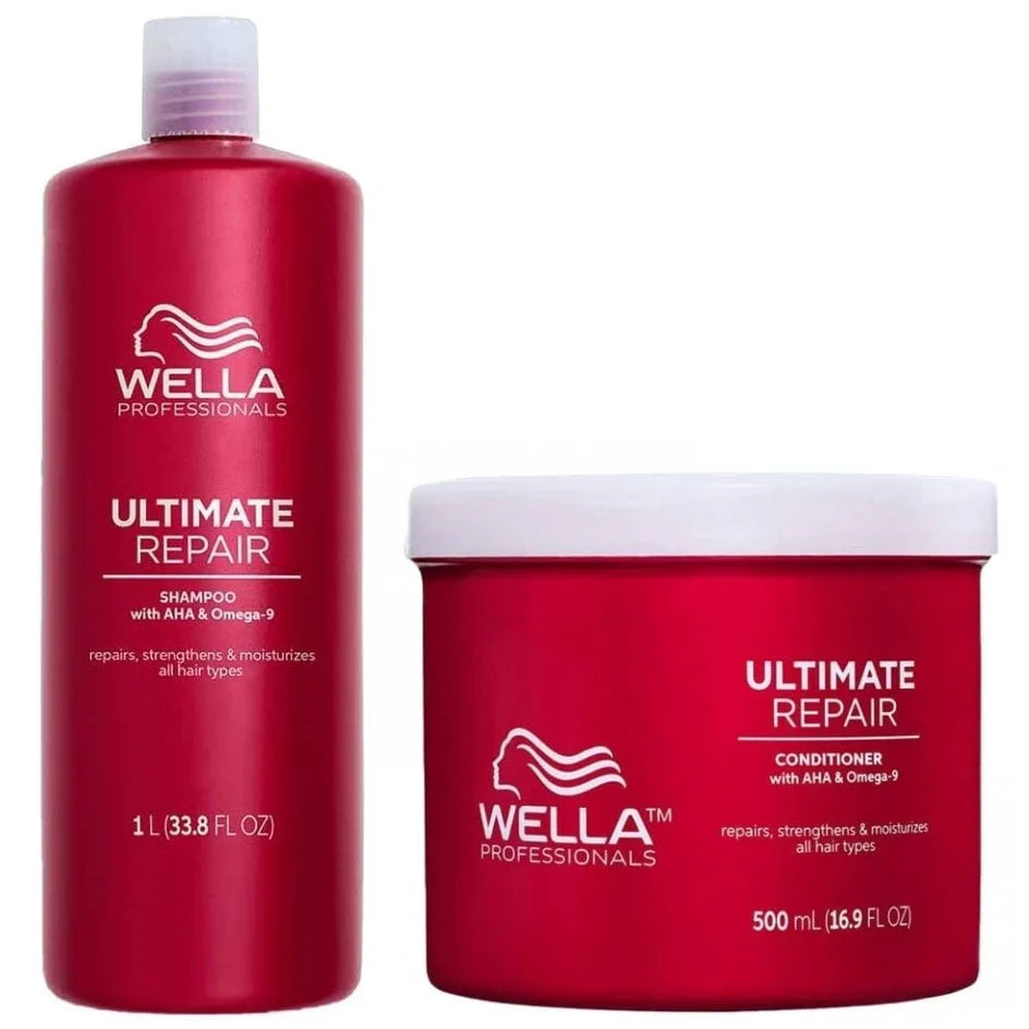 Wella Professionals - Ultimate Repair Shampoo & Conditioner Duo Big Bundle