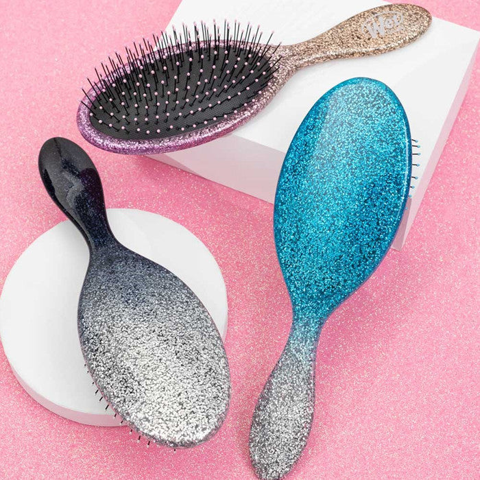 Wet Brush - Champagne Toast Detangler Sparkly Silver