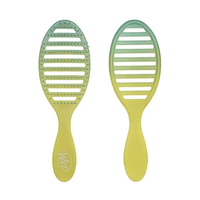 Wet Brush - Speed Dry Detangler Feel Good Ombre Green/Blue