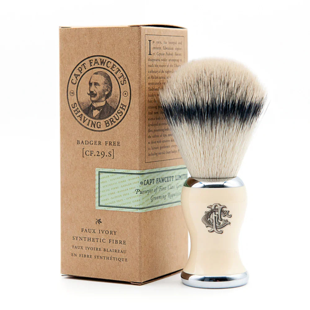 Captain Fawcett -  Badger Free Shaving Brush